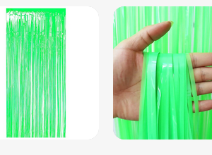 Cortina Neon Verde