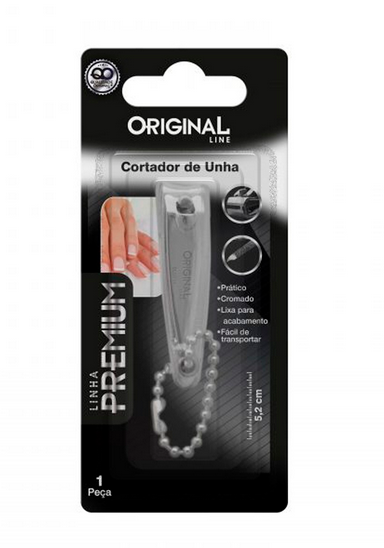CORTADOR UNHA PEQUENO COM CORRENTE E LIXA PREMIUM - Imagem 2