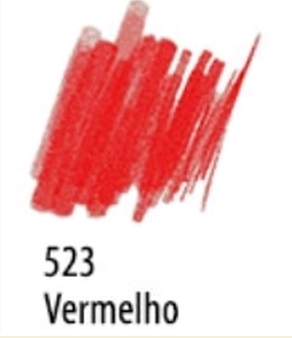 Marcador Permanente Ponta Dupla - Vermelho - Acrilex - Image 2