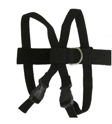Cinto de Segurança Santa Fé Pet Preto P - Imagem 2